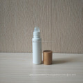 10ml essential oil white glass roller bottle with bamboo lid GR-009S